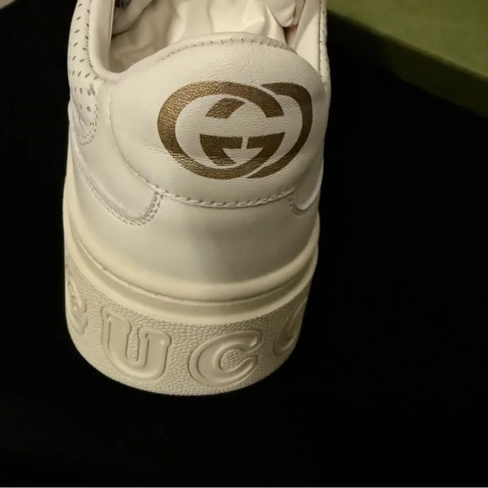 New in box Authentic Gucci Women’s Multicolor GG Canvas Sneakers Women 11